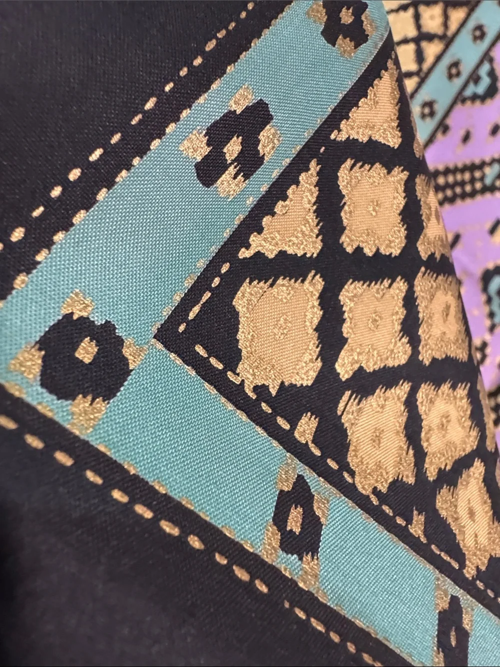 Vintage Jim Thompson Thai Silk Fashion Scarf